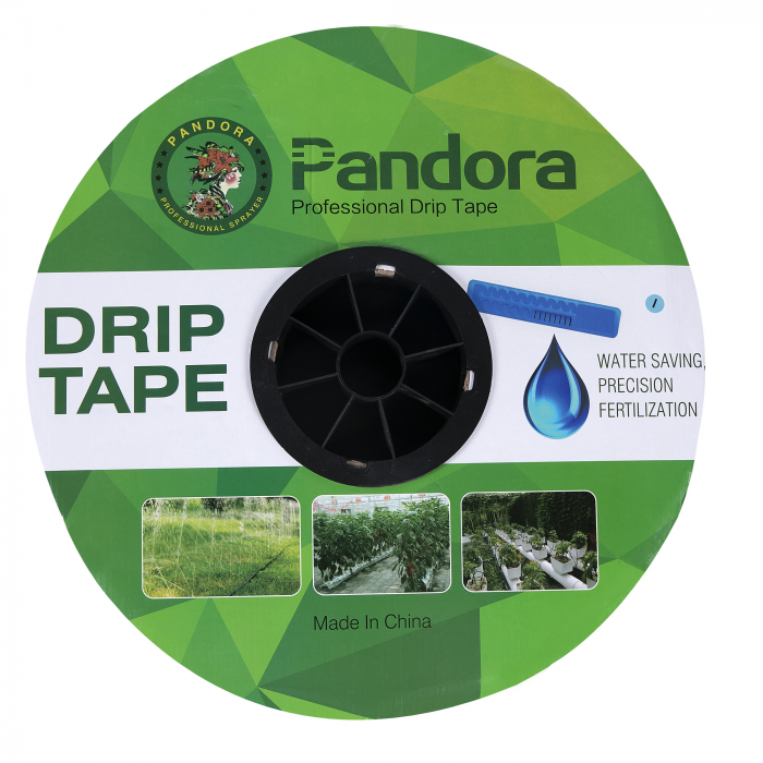 Banda picurare 1000 metri, 0.16mm, 6mil, 3L/h, 30cm, Pandora, GF-0971 [3]