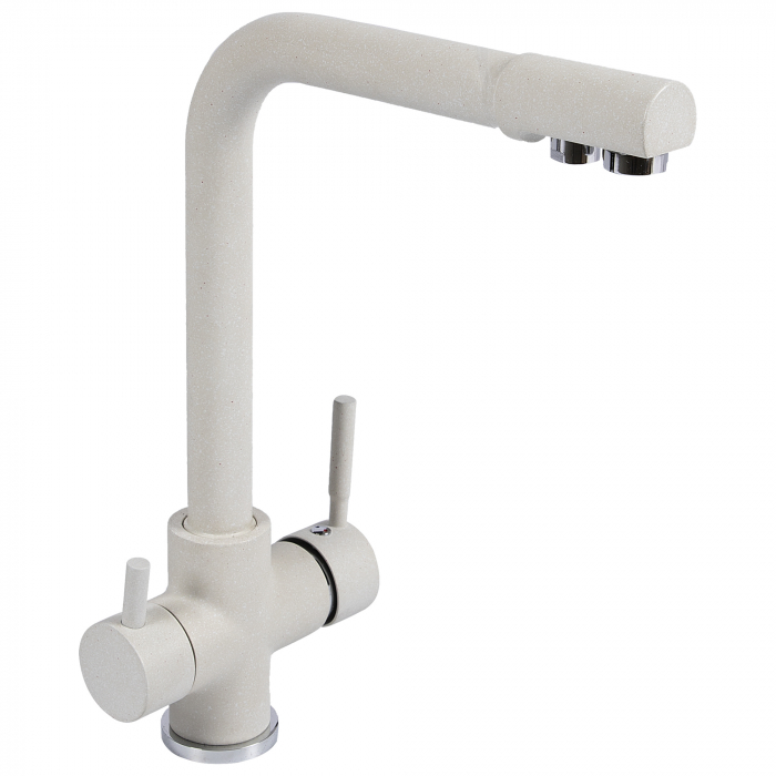 GF-2252 Baterie 3 cai pentru filtru apa, osmoza inversa, alba [2]