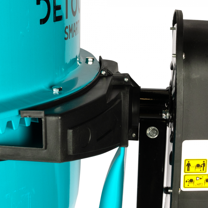 Betoniera Detoolz 200L, 1200W, cu roti si coroana de fonta [5]