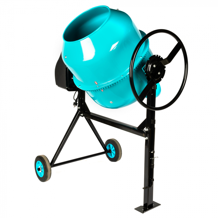 Betoniera Detoolz 200L, 1200W, cu roti si coroana de fonta [17]