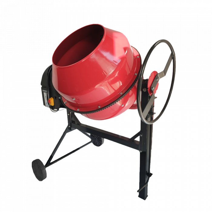 Betoniera Elefant BRS-130, 800W, 130L, coroana din fonta, transmisie curea [7]