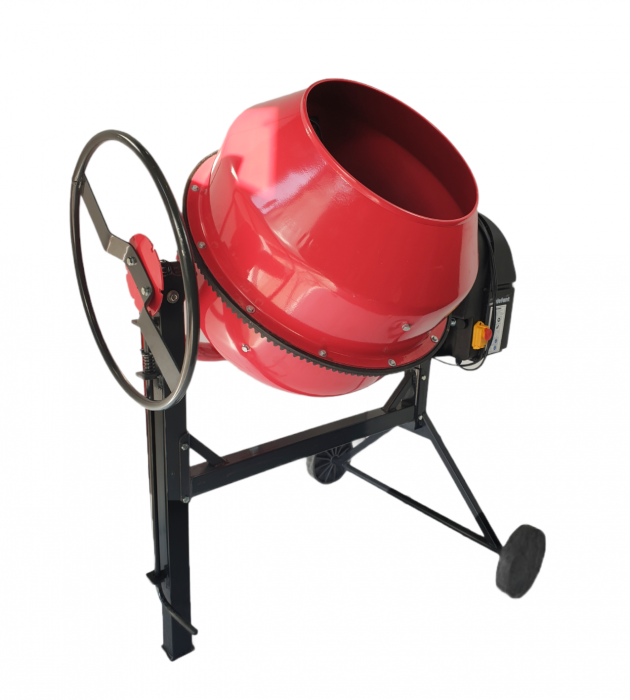 Betoniera Elefant BRS-165, 900W, 165L, coroana din fonta, transmisie curea [2]
