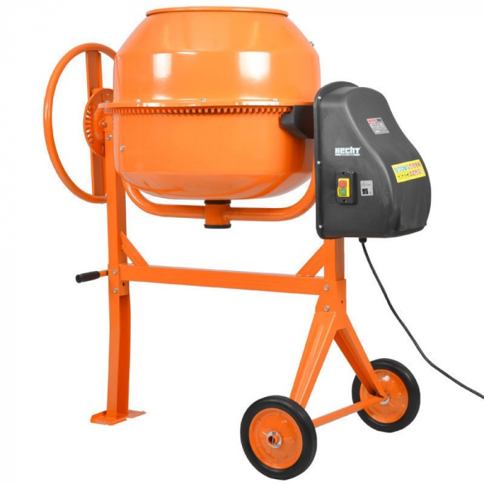 Betoniera HECHT 2141, putere 650 W, capacitate 140 l, 51.5 kg [2]