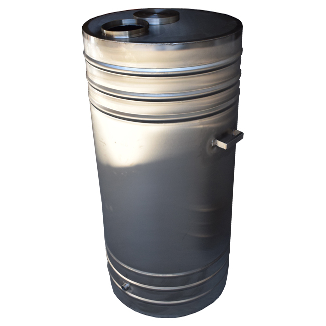 Butoi din inox cu capac 180L [3]