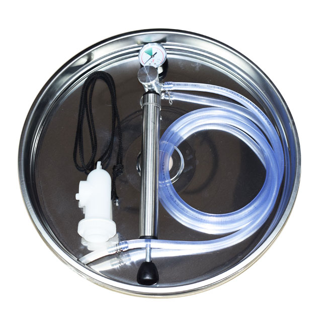 Butoi INOX cu capac flotant 180 L [2]