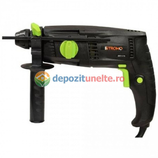 Ciocan rotopercutor 1170W, 3J + 3 Burghie, STROMO SH1170, Model 2019 [2]