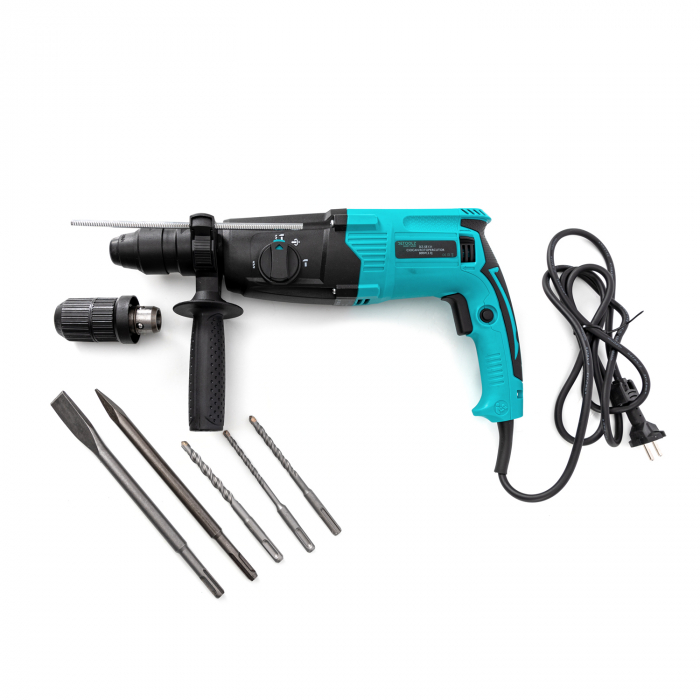 Ciocan rotopercutor 800W DeToolz DZ-SE131, 1100RPM, 4000BPM, 3J [5]