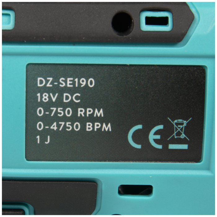DZ-SE190 Ciocan rotopercutor SDS+ 18V [8]