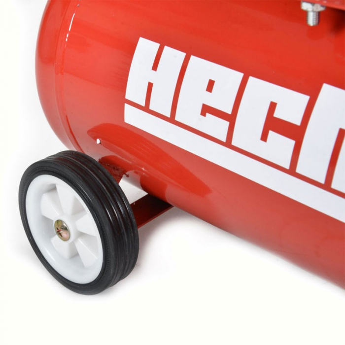 Compresor de aer Hecht 2026 pe ulei, putere 1500 w, 8 bar, rezervor 24 l [3]