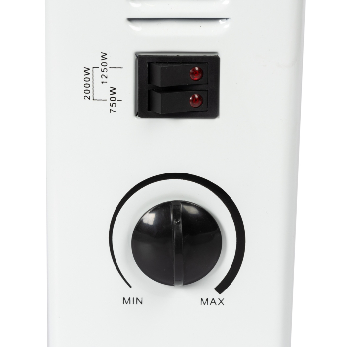 Convector electric Detoolz, 2KW, 3 trepte de putere, cu termostat reglabil [4]