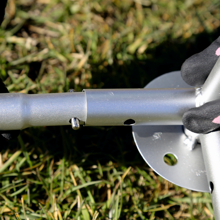 Cotet / tarc pentru pasari MESTERINO TOOLS MTGC-011, 3 x 2 x 1.95 m, otel galvanizat [8]