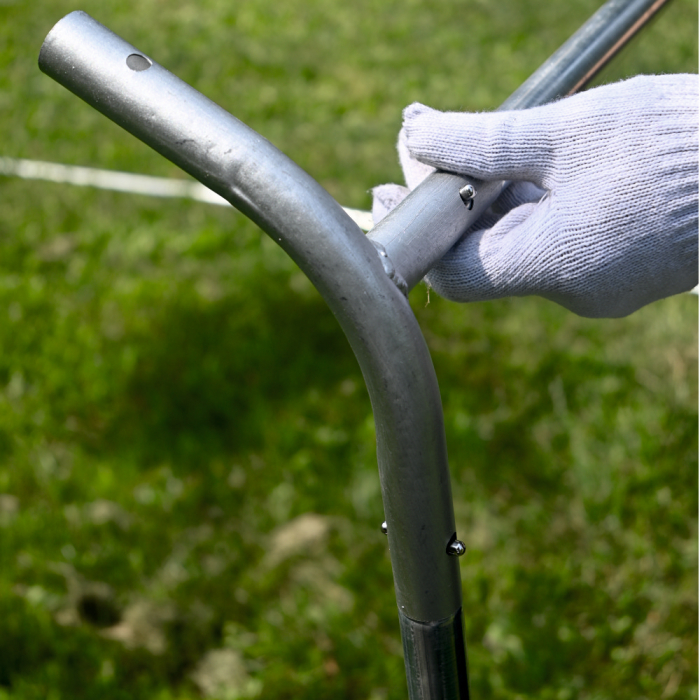 Cotet / tarc pentru pasari MESTERINO TOOLS MTGC-011, 3 x 2 x 1.95 m, otel galvanizat [10]