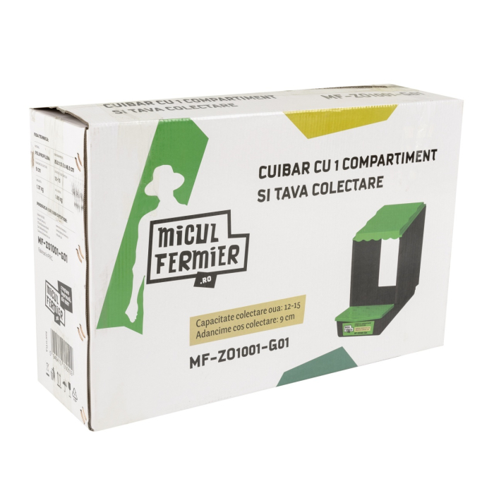 Cuibar Micul Fermier, 1C, cu tava de colectare [6]