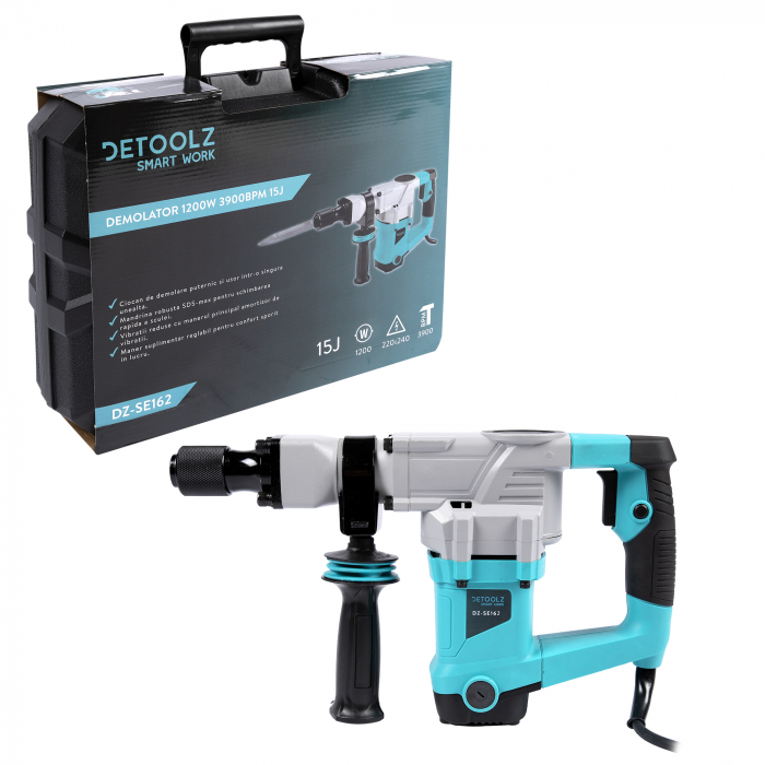 Ciocan Demolator 1200W 3900 bpm 15J - Detoolz - DZ-SE162 [2]