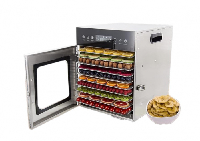 Deshidrator alimente FD-10, 400W, 10 tăvi inox [2]