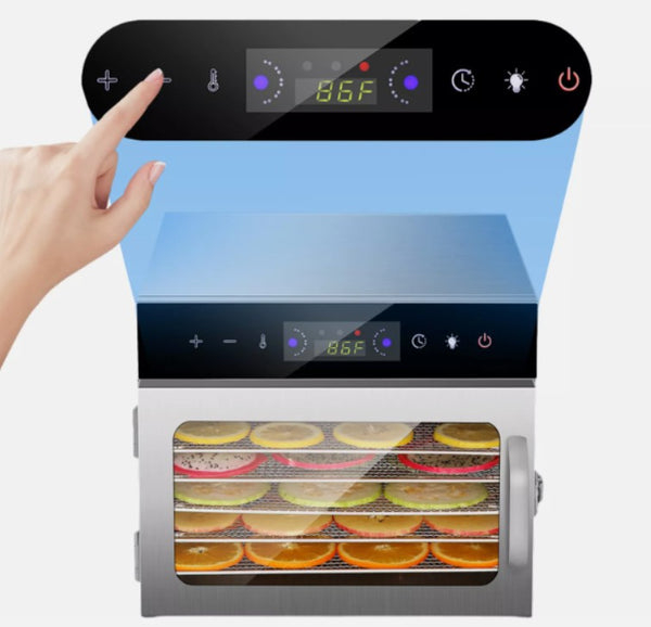 Deshidrator alimente FD-10, 400W, 10 tăvi inox [4]
