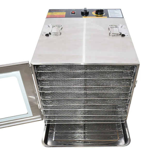 Deshidrator alimente SS-10, 1000W, 10 tăvi inox [7]