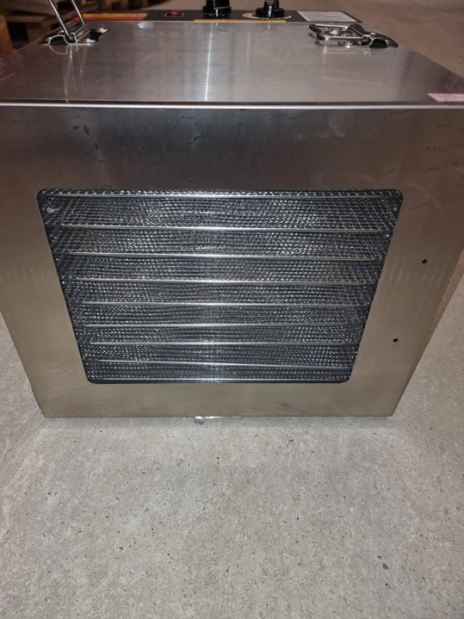 Deshidrator alimente SS-10, 1000W, 10 tăvi inox [9]