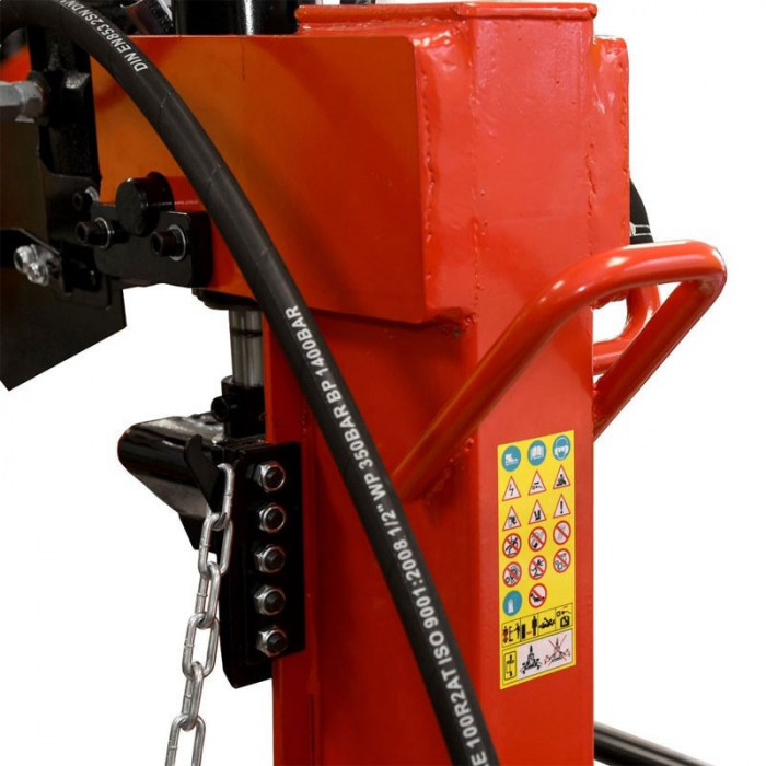 Despicator de busteni HECHT 6160, motor electric, putere 4000 W, presiune maxima 16 tone, lungime maxima lemn 100 cm, diametru maxim lemn 40 cm [8]