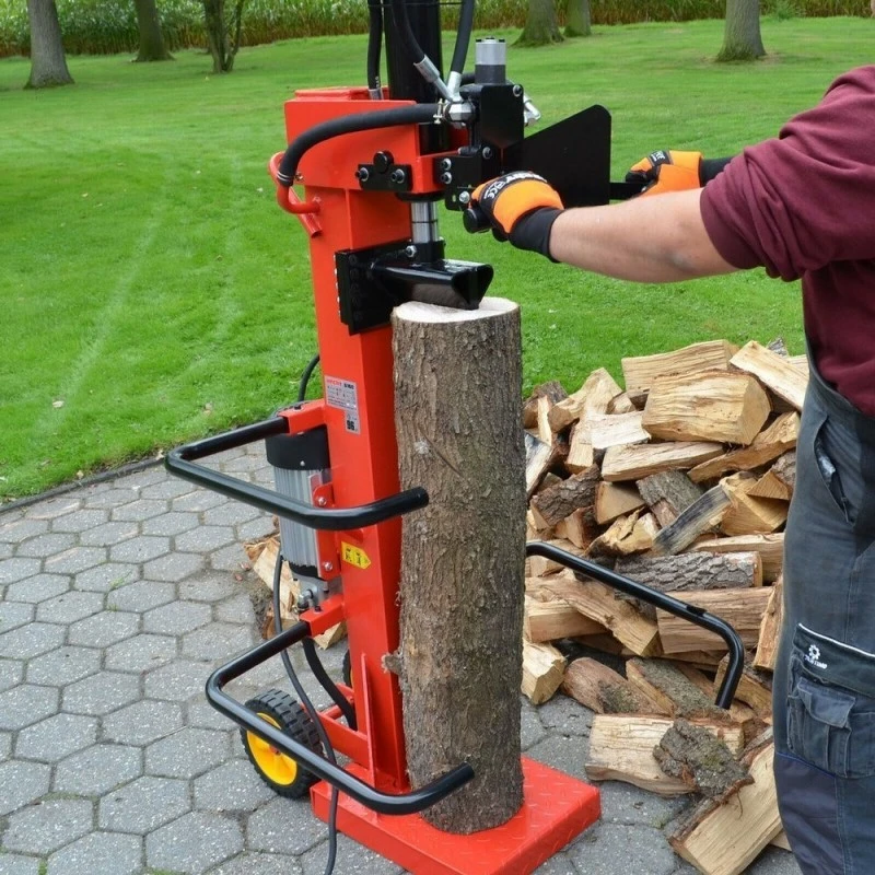 Despicator de busteni HECHT 6160, motor electric, putere 4000 W, presiune maxima 16 tone, lungime maxima lemn 100 cm, diametru maxim lemn 40 cm [4]