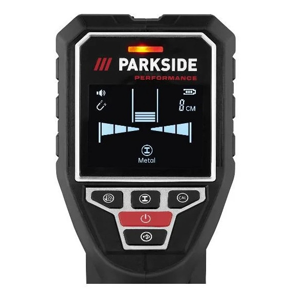 PARKSIDE PERFORMANCE PPOG 120 A1 Multidetector Pereți – Metal, Cabluri, Lemn [5]