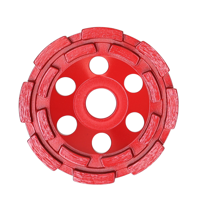 Disc diamantat Tudee slefuire-degrosare beton dur, standard, 115x22.2x8x6mm, segment dublu [1]