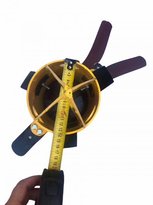 Dozator big bag Grandepo 2021 cu flansa pentru conectare furtun [6]