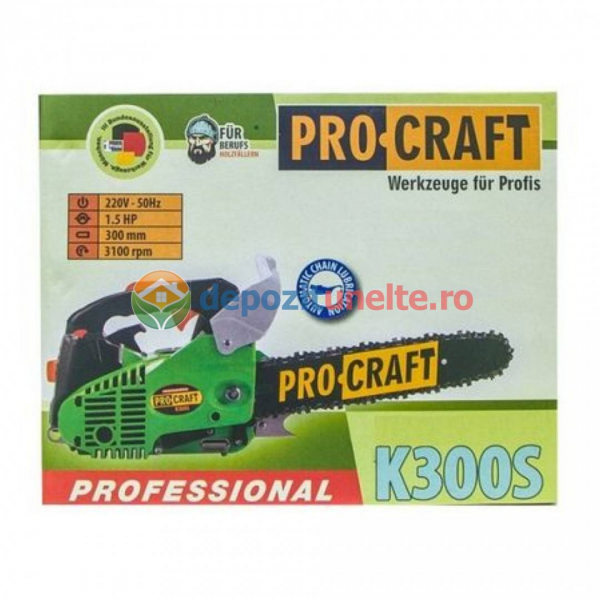 DRUJBA 1 MANA PROCRAFT K300SP+, 1.5CP, CRENGI SI CONSTRUCTII, MODEL 2018 [7]