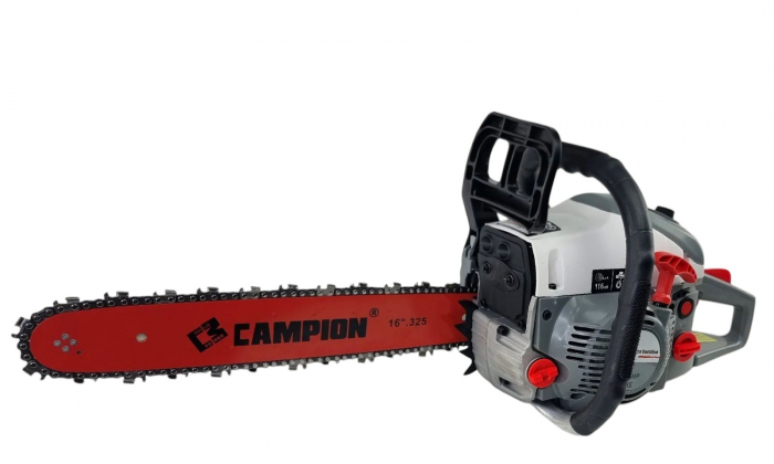 Drujba cu lant pe benzina 7.5CP Campion, 2 timpi, 40 cm lungime lama, lant 32 dinti, pornire easy start [7]