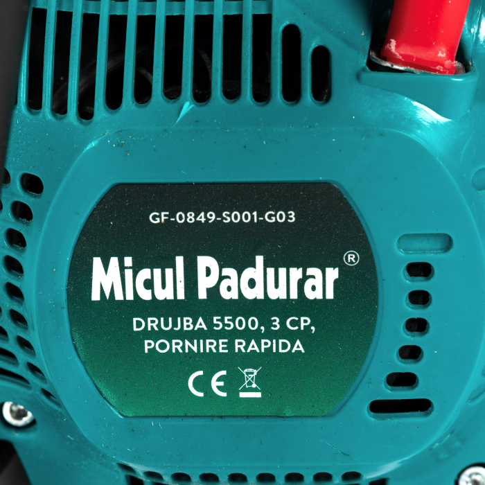 Drujba Micul Padurar 5500 55CC 3CP 1 lama16" si 1 lant, pornire rapida [15]