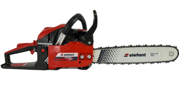 Drujba pe benzina ELEFANT CS5200B, 4.5CP, 3400rpm, 52cm, 1 lame 1 lant 38 cm [3]