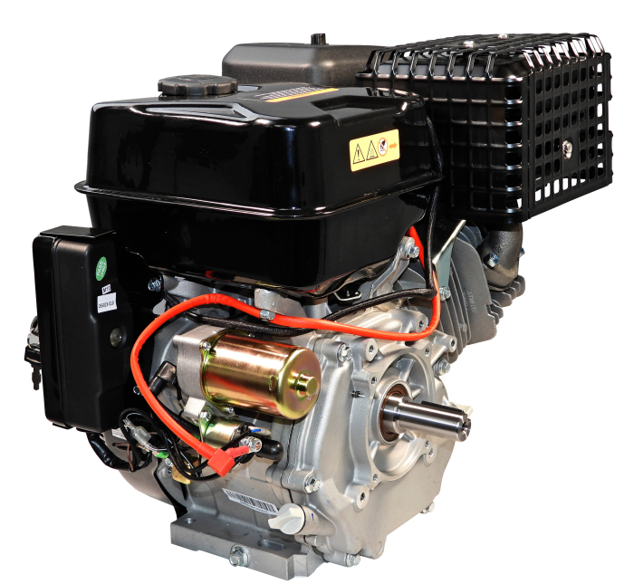 Ducar DH420E - Motor benzina 15CP, 420cc, 1C 4T OHV, EU V, ax pana D25mm L60mm, pornire electrica [2]