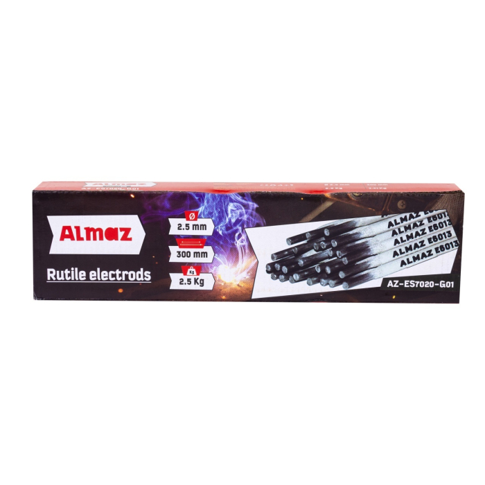 Electrozi Almaz 2.5Kg, 2.5x300mm, Rutilici [2]