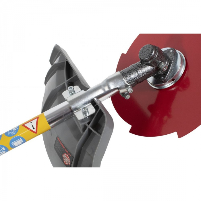  Motocoasa benzina Era MK-4200P, 4200W, Disc + Tambur, Motor 52cc, 4 sisteme de taiere, set complet de accesorii [2]