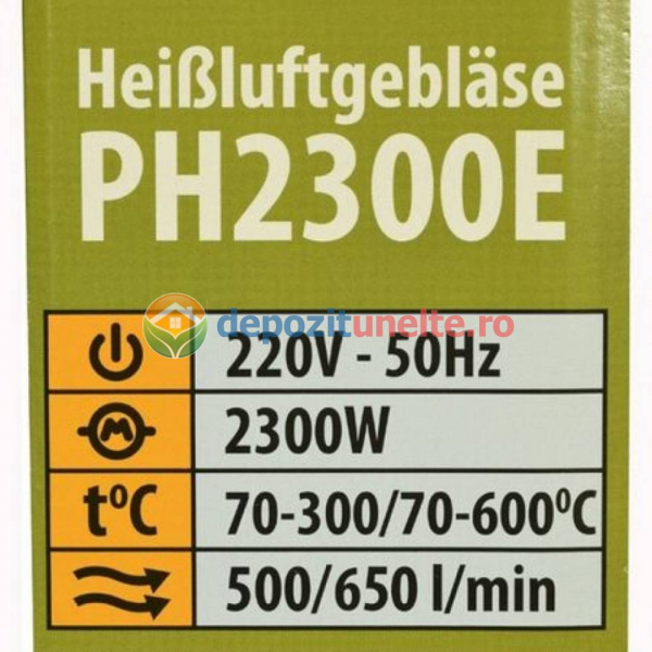 FEON INDUSTRIAL PROCRAFT PH2200E, 2200W, 500°C [4]