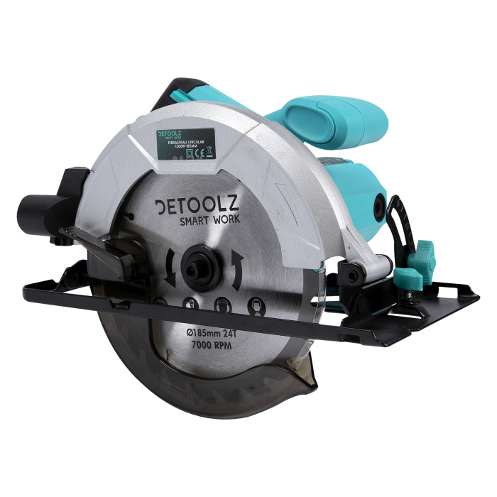 Fierastrau circular 1200W 185mm DZ-SE100 [2]