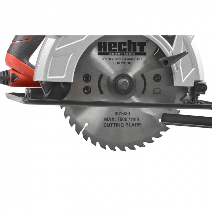 Fierastrau circular Hecht 1620 putere 1800 w diametru panza 210 mm 5000 rpm 6.4 Kg [10]