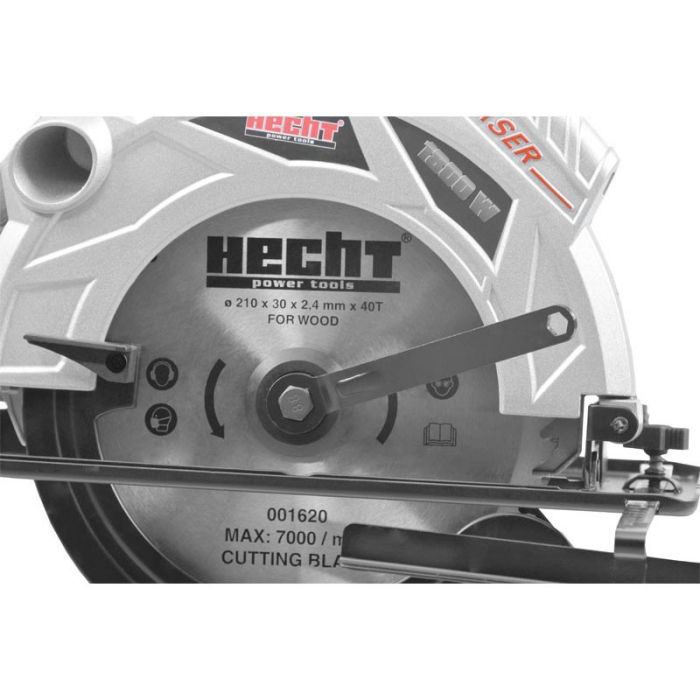 Fierastrau circular Hecht 1620 putere 1800 w diametru panza 210 mm 5000 rpm 6.4 Kg [11]