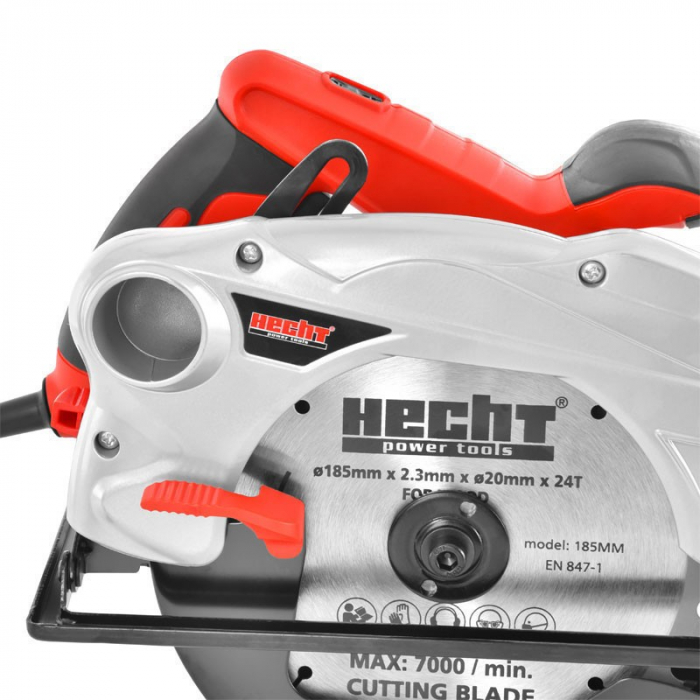 Fierastrau circular HECHT 1626 putere 1500 W diametru panza 185 mm 4700 rpm 4.3 kg [2]