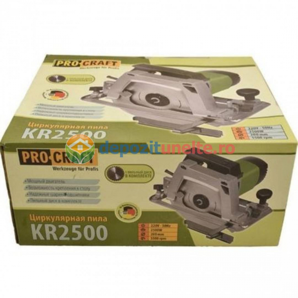FIERASTRAU CIRCULAR PROCRAFT KR2500, 2500W, 200MM [10]