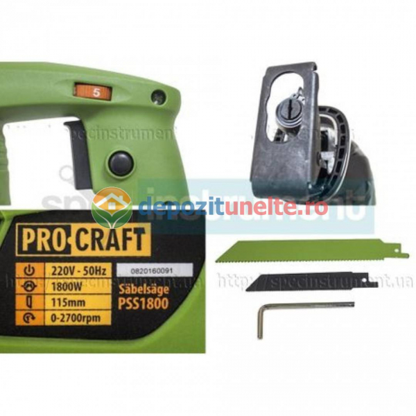 FIERASTRAU ELECTRIC TIP SABIE PROCRAFT PSS1800 ,1800W [4]