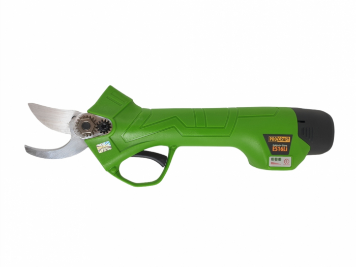 Foarfeca electrica cu acumulator Procraft ES16Li, 16V Li-ion, 2000mAh, pentru taiat vita de vie si pomi fructiferi  - 25 mm deschidere lama [9]