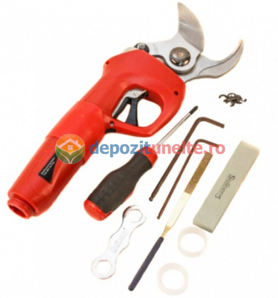 Foarfeca electrica PROFESIONALA de taiat crengi - cu acumulator 36V - SET ECONOMIC - [4]