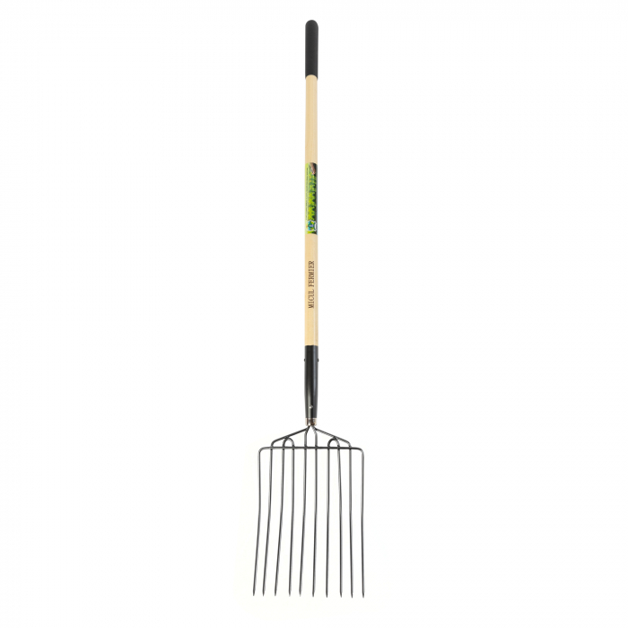 Furca gunoi grajd, 10 dinti, maner lemn, 1600mm [5]