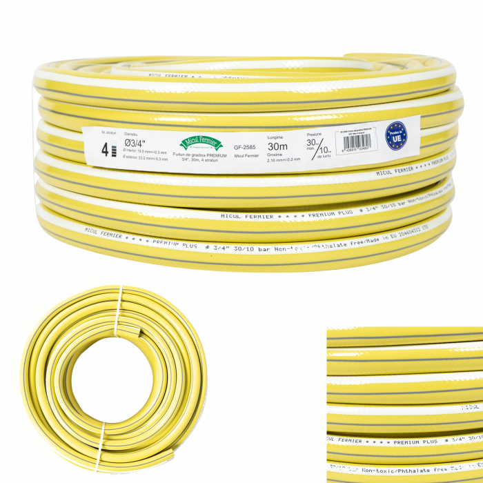 Furtun de gradina PREMIUM  3/4'' 30m 4 straturi [5]