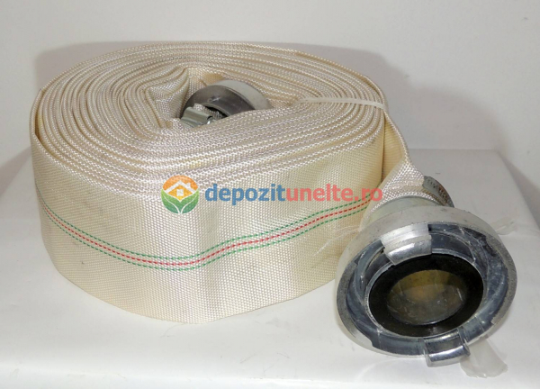 Furtun Pompier insertie textila+cauciuc 2" MICUL FERMIER, GF-0288, 20 m cu capete [4]
