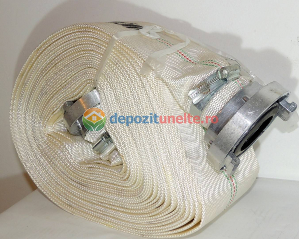 Furtun Pompier insertie textila+cauciuc 2" MICUL FERMIER, GF-0288, 20 m cu capete [6]