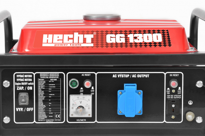 Generator de curent Hecht GG 1300, 1100W, 2,4CP, 87cmc, 6h [2]