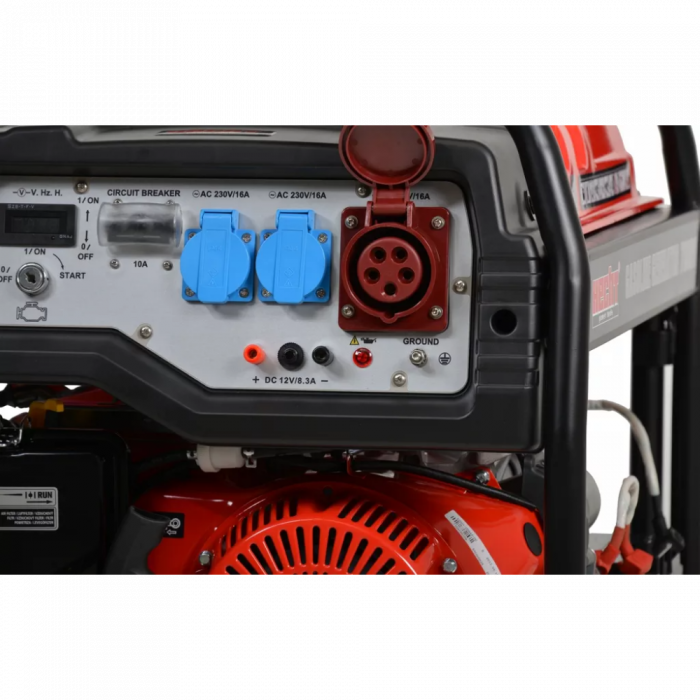 Generator de curent Hecht GG 8000 7500w 420 cm monofazat trifazat [3]