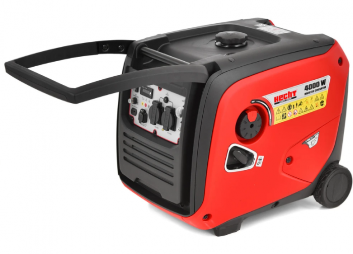 Generator invertor HECHT IG 4500, max 4 kW, motor benzina 4T, 223 CC, 2 x priza 230 V, 1 x 12 V, 2 x USB 5V [2]